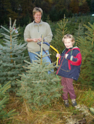 Weihnachtsbaumhof Tacke - Hier können Sie Ihren Weihnachtsbaum selber sägen